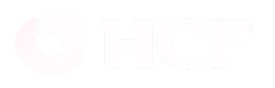 HCF white logo