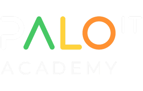 PALO IT Academy logo white